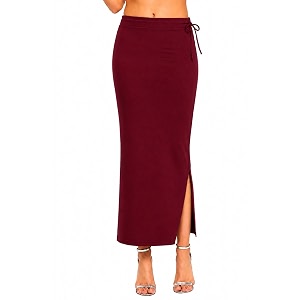 Stretchable Cotton Saree Shapewear Petticoat for Women