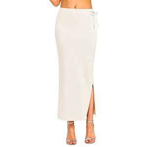 Stretchable Cotton Saree Shapewear Petticoat for Women