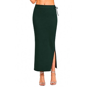 Stretchable Cotton Saree Shapewear Petticoat for Women