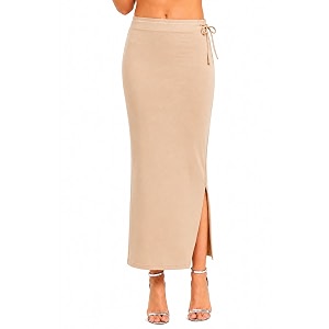 Stretchable Cotton Saree Shapewear Petticoat for Women