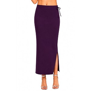 Stretchable Cotton Saree Shapewear Petticoat for Women