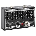 STRICH 10-Band EQ Pedal for Guitar & Bass, ±12dB per Band