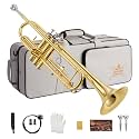 STRICH Bb Standard Trumpet Set for Beginners Student