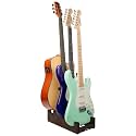 STRICH Wooden Guitar Stand for Multiple Guitars, 3-Holder, Front Display Space-Saving Floor Guitar Rack for Home, Studio, Stage, Walnut Color, L-2E1AW (For 2 Electric+1 Acoustic)