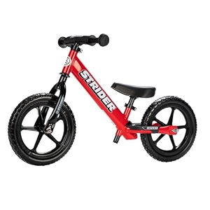 strider unisex 12 inches sport - the no pedal balance bike red