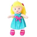 STRIDERS Gurliez Doll 20 Inch Abigail Rag Doll with Red Dress Soft Plush Fabric, Perfect Cuddly Toy for Kids