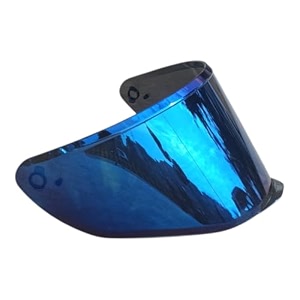 strides bring polycarbonate scratch resistant unbreakable type polycarbonate visor suitable for bolt visor blue