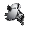 STRIFF MoRide1 Bike Phone Mount | 360° Rotatable Mobile Holder for Bicycle &amp; Motorcycle | Strong Grip Anti-Shake | for 4.7 to 6.8 Inch Smartphones | Secure Handlebar Mount | Easy Installation | Black