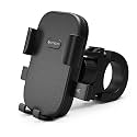 STRIFF UltraMount Bike Mobile Holder with Push Button Release, Adjustable Height, 360° Rotation, One-Hand Lock, Anti-Shake Secure Handlebar Mount for Motorcycle, Bicycle &amp; All Smartphones