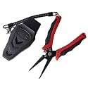 Strike King KVD Precision Carbon Plier, 45C Carbon Steel