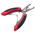 Strike King KVD Precision Split Ring Pliers, 5-Inches, Red