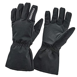 striker trekker rugged waterproof breathable insulated outdoor ice fishing gloves black x-large