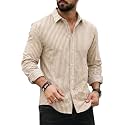 Striped Casual Regular Fit Shirt for Men