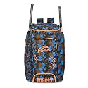 Canvas &amp; Nylon Padded Foam Material Cricket KIT Bag with Shoes Compartment and 2 BAT Pocket + 1 Cricket Bat