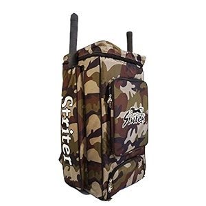 hockey kit bag pitthu shoulder bag - large 30 inch heavy duty - army print bag only