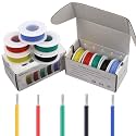 Flexible Silicone Wire 20awg Electric wire 20 gauge Coper Hook Up Wire 300V Cables electronic stranded wire cable electrics DIY BOX-1