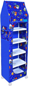 STROMMI Multipurpose Baby Wardrobe with 6 Shelves