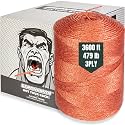 Strongman Baling Twine 3-Ply, 3600 Ft, 479 LB Heavy Duty Baler Twine
