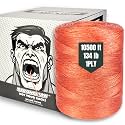 Strongman Baling Twine Roll – 1Ply, 10500 Ft, 105 LB Strength Polypropylene Rope – Won’t Tangle or Snap When Tying, Bundling, or Baling – Ideal for Farming, Gardening &amp; Heavy-Duty Jobs