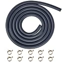 Strongthium 5/16" (8mm) ID Rubber Fuel Line Hose 6.6 Ft