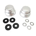 Strut Tower Caps Fit for Dodge Challenger Charger Chrysler Replace#77072464 (Silver)