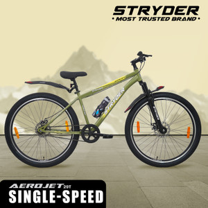 stryder aerojet 29t sporty cycle - single-speed sleek design  strong build  29 t inch mountain cycle