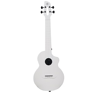 concert bm-9c carbon fiber travel ukulele  included bag amp strap snow-9c