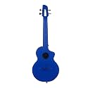 Concert BM-9C Carbon Fiber Travel Ukulele | Included Bag & Strap (Royale-9C) Blue