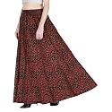 Sttoffa Cotton Printed Women Wear Maxi Long Skirt 40" inch Full Length