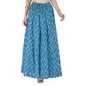 Sttoffa Cotton Printed Women Wear Maxi Long Skirt 40" inch Full Length