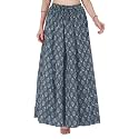 Sttoffa Cotton Printed Women Wear Maxi Long Skirt 40" inch Full Length