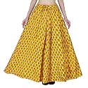 Sttoffa Cotton Printed Women Wear Maxi Long Skirt 40" inch Full Length