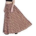 Sttoffa Cotton Printed Women Wear Maxi Long Skirt 40" inch Full Length