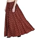 Sttoffa Cotton Printed Women Wear Maxi Long Skirt 40" inch Full Length