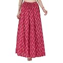 Sttoffa Cotton Printed Women Wear Maxi Long Skirt 40" inch Full Length