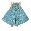 Sttoffa Cotton Printed Women Wear Maxi Long Skirt 40" inch Full Length
