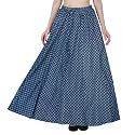 Sttoffa Cotton Printed Women Wear Maxi Long Skirt 40" inch Full Length