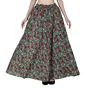 Sttoffa Cotton Printed Women Wear Maxi Long Skirt 40" inch Full Length