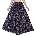 Sttoffa Cotton Printed Women Wear Maxi Long Skirt 40" inch Full Length