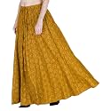 Sttoffa Cotton Printed Women Wear Maxi Long Skirt 40" inch Full Length
