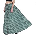 Sttoffa Cotton Printed Women Wear Maxi Long Skirt 40" inch Full Length