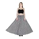 Sttoffa Cotton Printed Women Wear Maxi Long Skirt 40" inch Full Length