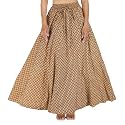Sttoffa Cotton Printed Women Wear Maxi Long Skirt 40" inch Full Length