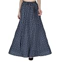 Sttoffa Cotton Printed Women Wear Maxi Long Skirt 40" inch Full Length