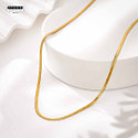 Studd Muffyn VELORE Snake Chain – 18K Gold Tone Plated Gold-plated Plated Metal Chain