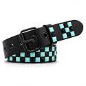 Studded Belt, Metal Punk Rock Rivet Belt with Bright Pyramid Studded for Women Men