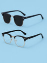 The Studded Clubmaster Sunglasses