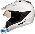 STUDDS MOTOCROSS PLAIN WITH VISOR OFF ROAD