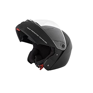 studds ninja elite black with carbon strip with clear visor full face helmet xl