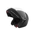 Studds Ninja Elite Black With Carbon Strip With Clear Visor Full Face Helmet (Xl)